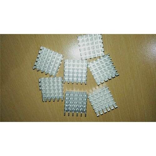 10pcs/lot high quality 22*22*10mm aluminum LED heatsink 1W 3W high power radiator for led beads lamp