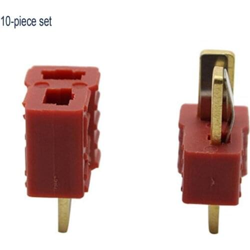 10 Pairs T Plug Deans Terminal Connector Set For RC LiPo Battery Helicopter Male/Female Terminals Connectors Adapter