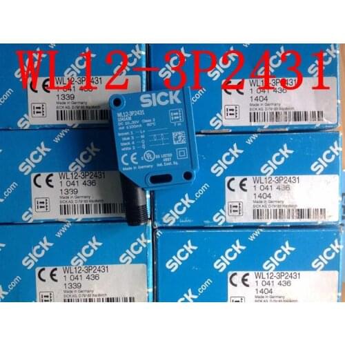 100% new original SICK photoelectric switch WL12-3P2431 WL12-3N2431
