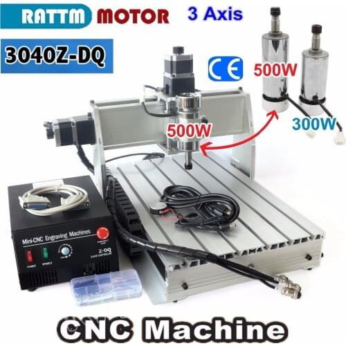 3 Axis 500W 3040 CNC 3040Z-DQ CNC ROUTER ENGRAVER/ENGRAVING Milling Cutting DRILLING Machine Ballscrew 220V/110V