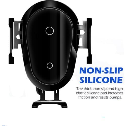 15W Wireless Gravity Scale Charger Car Mount Air Vent Mount Car Phone Holder Smart Fast Phone Charger For Xiaomi Samsung Iphone