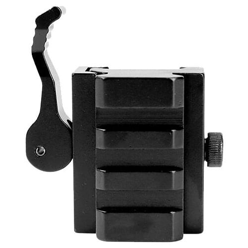 3 Slot 5 Slot Quick Release Detach QR QD 1/2" INCH Mini Riser Block Mount QD Cam Lever For 20MM Picatinny Rail+Wrench 5.0 14 Rev