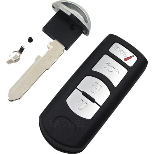 Remote Key Fob Shell Case Keyless Entry for Mazda MX-5 Miata 2012 2013 2014