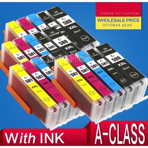For Canon TS8351 TS8352 TS 8351 TS 8352 Pixma Printer Ink Cartridge PGI 580 PGI580 XXL