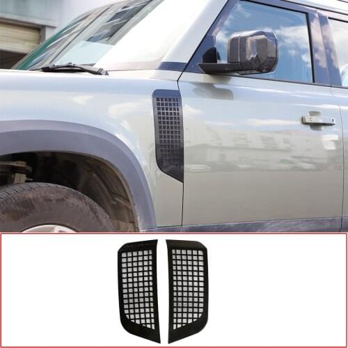 For 2020-2022 Land Rover Defender 90 110 aluminum alloy side air outlet grille grille sticker car decoration accessories