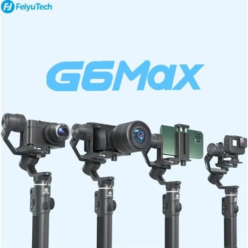 FeiyuTech G6 Max 3-Axis Handheld Camera Gimbal Stabilizer For Mirrorless Camera Pocket Camera GoPro Hero iPhone X Samsung S8