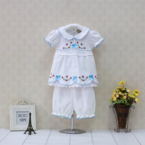 2021 hot fashion baby girls summer pure cotton clothing set children dress+short pants t shirt kids newborn Toddler outfits