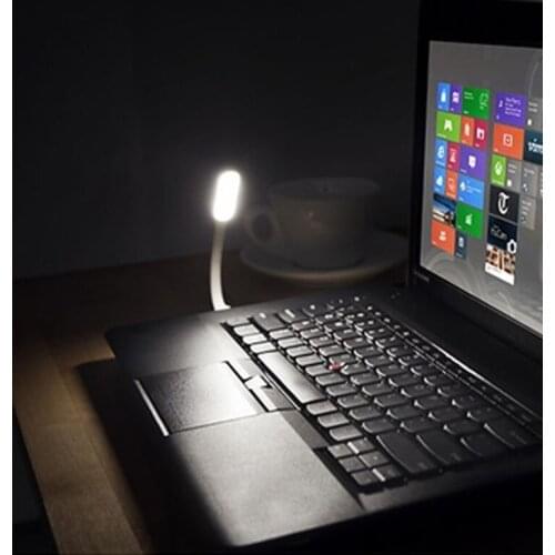 M5TE New Flexible USB LED Light Mini Lamp for Computer Laptop Notebook PC Power Bank