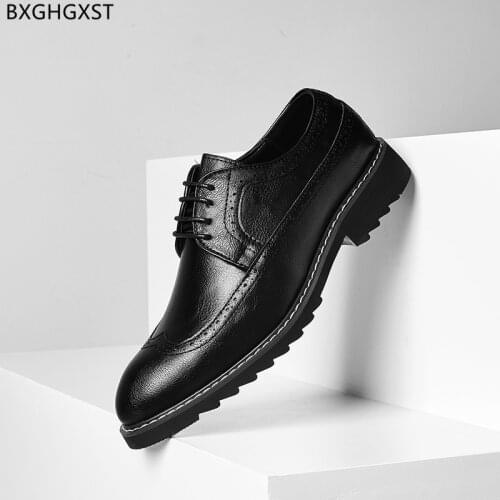Oxford Men Office Shoes Formal Dress Shoes for Men 2021 Fashion Casual Business Shoes Men Chaussure De Homme Zapatos De Hombre