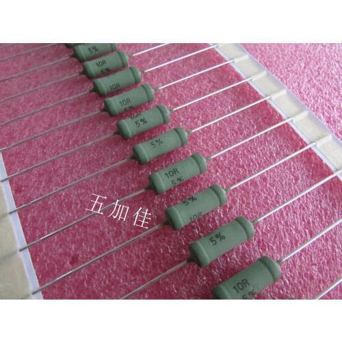 Original new 100% WR506170A1009J5100 WR5 3W 10R metal film resistance copper foot 6x16.5mm (Inductor)