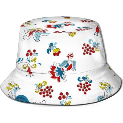 CINESSD Firebird And Currant Bucket Hat Summer Hats Fisherman Hat Foldable Women Men Sunscreen Shade Caps