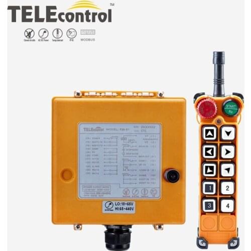 Industrial Remote Control F26-B1F26-B2 F26-B3 Hoist Crane Lift Button Switch 10 Single Double Buttons for Truck Hoist