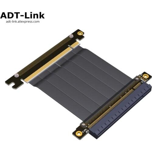 Riser PCIE 16x To 16x 3.0 Riser PCI Express pci-e PCI E X16 graphics card Extension Cable 20cm For ITX Motherboard case casing