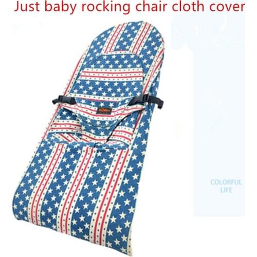 Comfortable Baby Rocking Chair Cloth Cover Baby Sleep Artifact Can Sit Lie Spare Cloth Set Rocking Chair Replacement Accessories