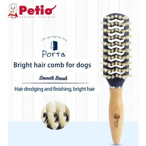 Japan Petio Dog-Grooming Cleaning Supplies Dog Special Dog Massage Comb Hair Bright Clean Hair Artifact