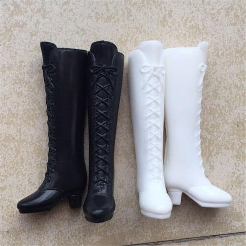 1pair Fashion Shoes For Monster Doll CUte Long Boots Doll Accessories Sent Randomly hot sale