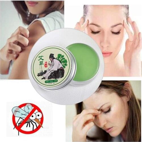 1pc Massage Cream Ai Tsao Balm Anti-mosquito Bite To Stop Itching Cool Moxibustion Ointment Cool Oil Antibacterial Massage Cream