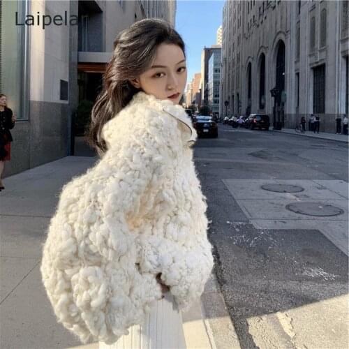 2020 Womens Autumn New Thick Needle Thick Big Sweater Zipper Jacket Fashion Casual Sweater Knit Sweater White Wild Cardigan