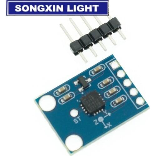 50PCS GY-61 ADXL335 three-axis accelerometer tilt angle module alternative MMA7260