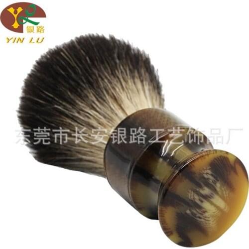 50pcs new deasign Resin Handle Pure Badger Hair Men Shaving Brush Mens Shave Tool