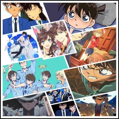 Diamond Painting Anime Japanese Anime Handsome Strange Thief Becomes Smaller Detective Bedroom Staircase Entrance Corridor Mural