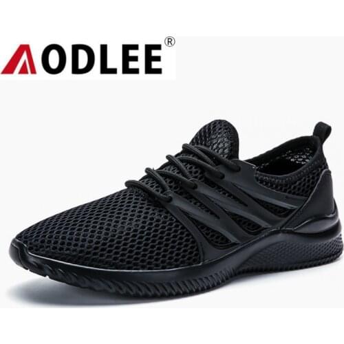 AODLEE Light Men Shoes Mesh Summer Sneakers Breathable Mens Shoes Casual Breathable Sneakers Men Walking Shoes zapatos de hombre