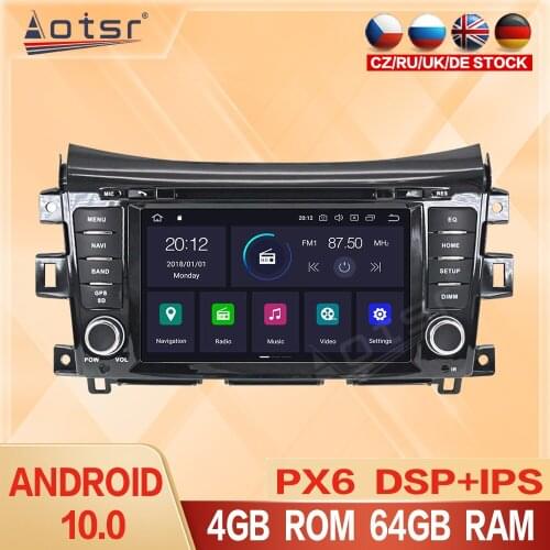 Android 10.0 Car Radio Multimedia Video Player GPS Navigation For NISSAN NP300 Navara 2014+ Car DVD Player Stereo Unit Screen 2k