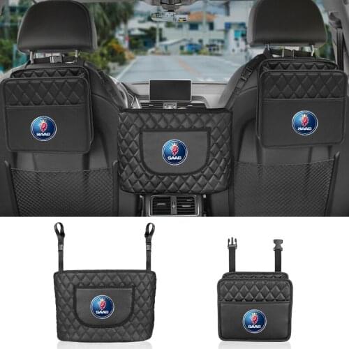 Car Seat Back Storage Bag High Capacity Stowing Tidying Pocket For SAAB 9-4X 9-7X 9-3 9-5 9-2X 9-X 9000 900 600 97 Monster GT750