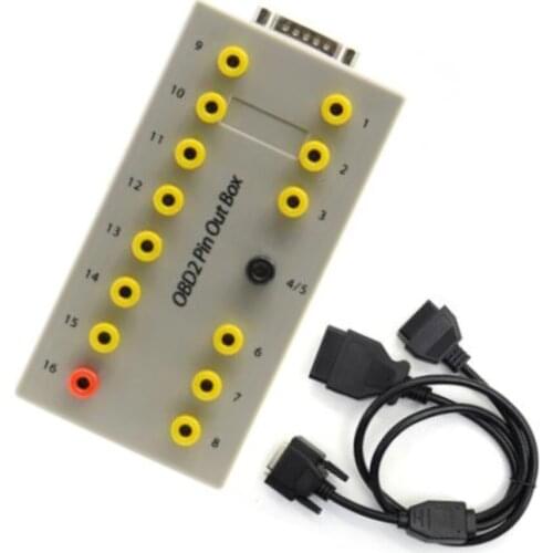 Acheheng Car Diagnostic Cable Obd2 Pin Out Box Breakout Tester Auto Connector Breakout Box Pin Out Diagnostic Pinout OBD2