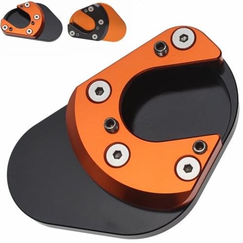 Parking Side Bracket Extension Pad Enlarged Plate For KTM Duke 125 200 390 2012-2017 690 SMC 2008-14 RC 200 390 2014 Motorcycle