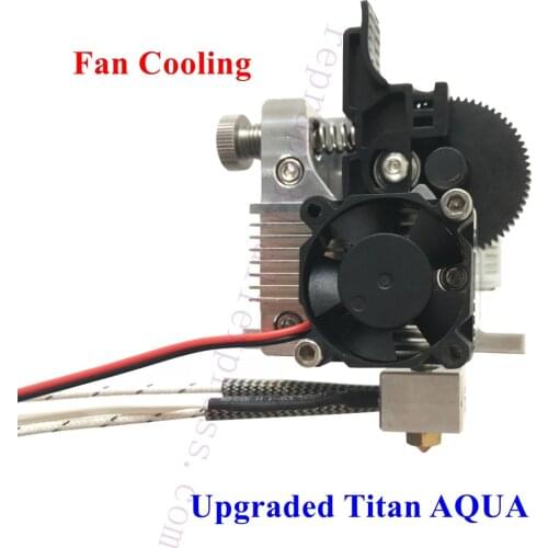 Upgraded High Temperature TITAN Aero Extruder For Anet A8, Creality Cr-10 Ender3 Prusa I3 3D Printer PEI TPU Flexible Filament