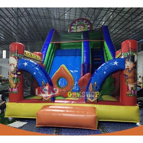 Giant Games Inflatables Kids Inflatable Slide Tobogan Inflable Slide Trampoline For Outdoor Use