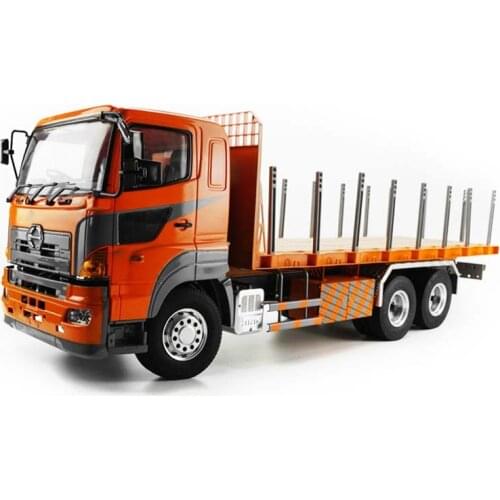 LESU 6*4 Metal Chassis Flatbed Lorry Trailer 1/14 RC Model HN Tractor Truck TH02556-SMT2