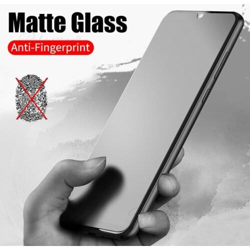 No Fingerprint Matte Frosted Tempered Glass for Huawei Honor 8X 8C 8S 8A Screen Protector hono 8 x c s a Protective touch Film