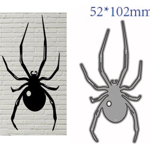 Metal cutting dies cut die mold spider decoration Scrapbook paper craft knife mould blade punch stencils dies