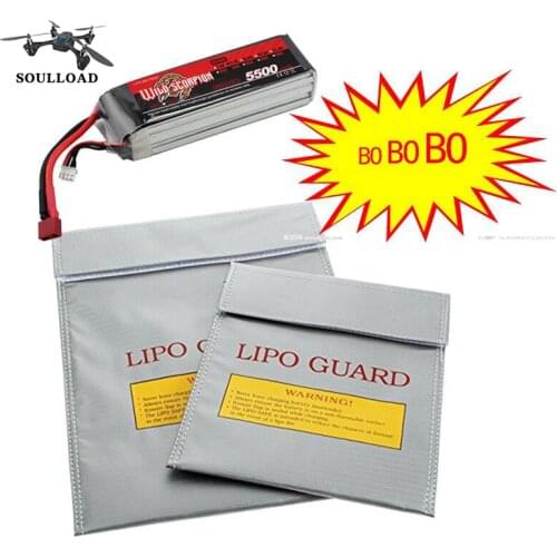 Muiltifunction Lipo Battery Explosion-proof Battery Protection Bag for Lipo Battery Charging RC FPV Multicopter Quadcopter