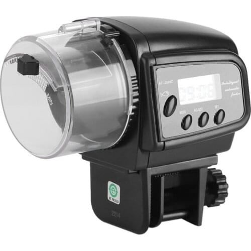 New Original LCD Electronic Automatic Fish Feeder Dispenser Timer High Precision Automatic Tank Food Feeding Machine Tool