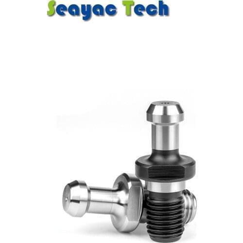 Coolant through pull studs BT30/BT40/BT50-T series CNC spare parts with 20CrMnTi material hardness HRC54-57