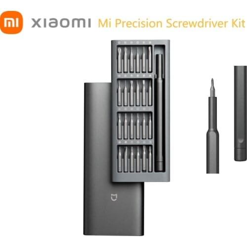 Original Xiaomi Mijia Mi Precision Screwdriver Kit 24 In 1 Screw Driver Set Xaomi Home Kit Xiomi Mihome Repair Tools 2021 NEW