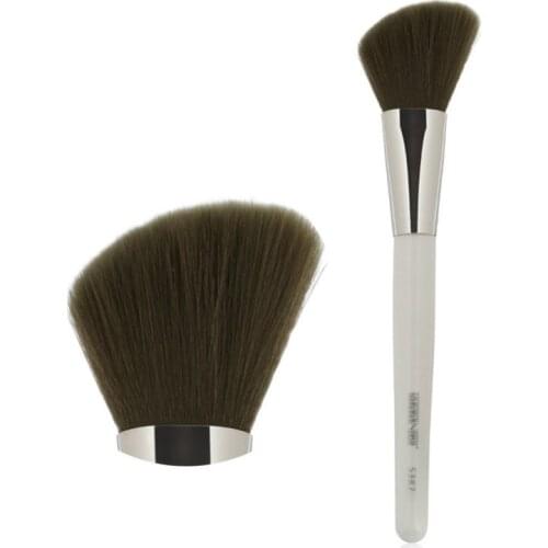 Professioanl Soft Antibacterial Bamboo Charcoal Fiber Powder Makeup Brush Oblique Head Blush Brush Cosmetics Portable Convenient