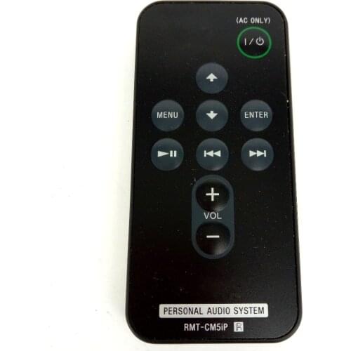 RMT-CM5iP Original Remote Control For SONY PERSONAL AUDIO SYSTEM RDP-M7iP RDP-M7iPBLK RDP-XA700iP RDPXA700iP