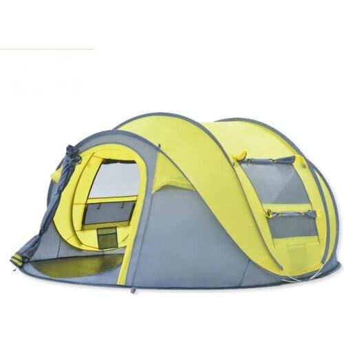 Outdoor Tent Fully Automatic Family Camping Gazebo Thickening Rain-proof 3-4 People Camping Folding Tent Baraza De Acampamento