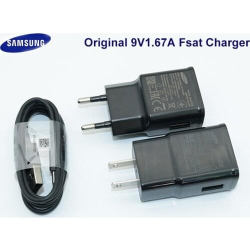 15W Samsung USB Fast Charger Adapter 15W AFC USB 3.0 Type C Data Cable For Galaxy S8 S9 S10 Note 8 9 10 30 A50 A70 A90 A80