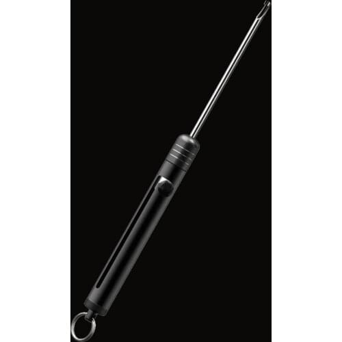 WALK FISH Fishing Hook Remover Stainless Steel Safety Decoupler Extractor Fishhook Disgorger with Aluminum Handle Fishing Tackle