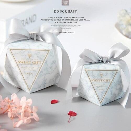 10pcs European Style Diamond Candy Box Wedding & Engagement Like Gift Box Wedding Birthday Party Decoration Supplies Box 66