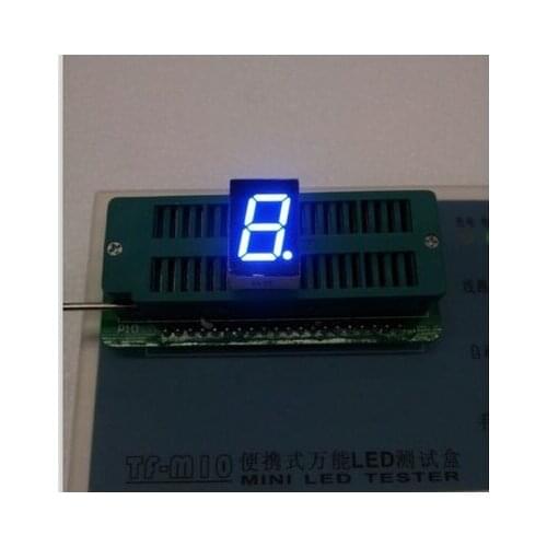 10pcs X 0.56inch 1digit blue 8 segment led display 5161AB/5161BB