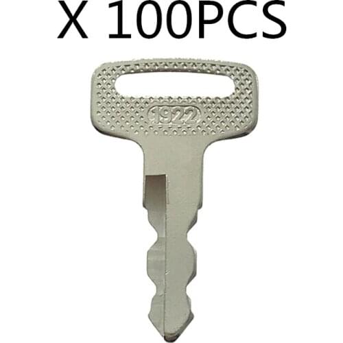 100 Pcs 1922 Key For YAMAHA Golf Car Cart Pair G11 G14 G16 G20 G21 G22 G29 Drive Free Shipping