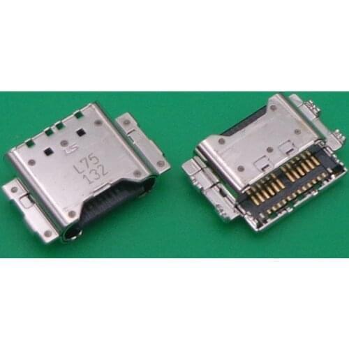 1pcs/lot USB Charge Jack Socket Dock Charging Port Connector For Samsung Galaxy Tab A 10.1inch 2019 SM-T515 T510 Socket