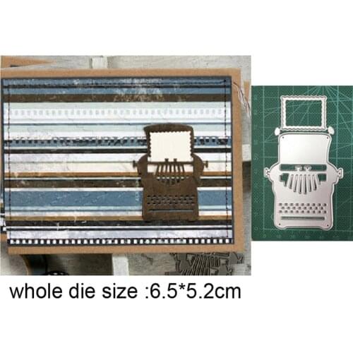 AILIDA Craft dies typewriter metal cutting dies cut die mold DIY Scrapbook die paper craft knife mould blade punch stencils dies