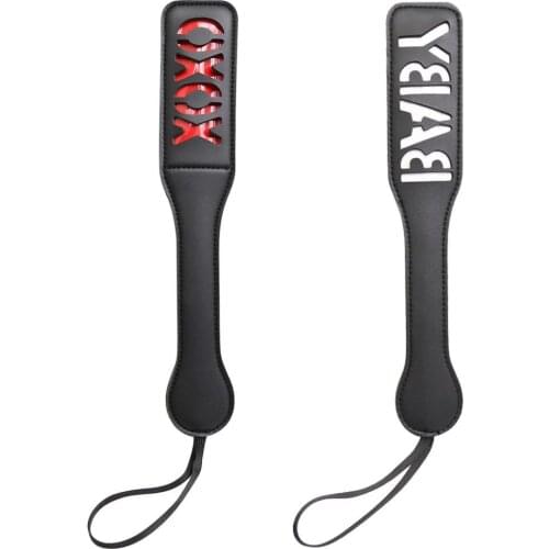SM Bondage Sexy Whip For Couples Leather Fetish Whip Flirting Paddles Slave Fetish SM Flog Spank Paddle BDSM Adult Sex Toys